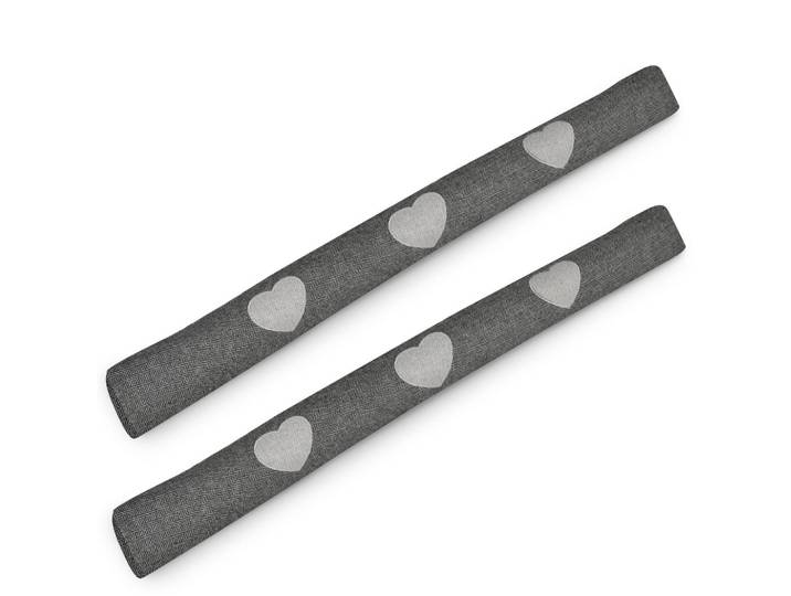 ZUGLUFTSTOPPER Tuuli HR 8x90cm Anthrazit (2tlg)
