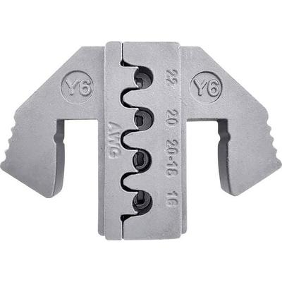 TOOLCRAFT TO-9625893 Crimpeinsatz Yazaki YES/YESC 0,64x0,64 versiegelter Kontakt, Yazaki Terminal 7116-1471 0.35 bis 0.5mm²