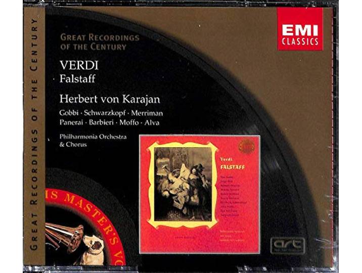 Verdi Falstaff / Karajan Oper