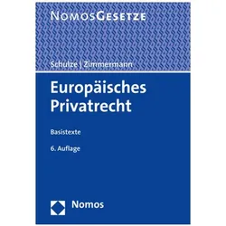 Europäisches Privatrecht, Fachbücher von Reiner Schulze, Reinhard Zimmermann