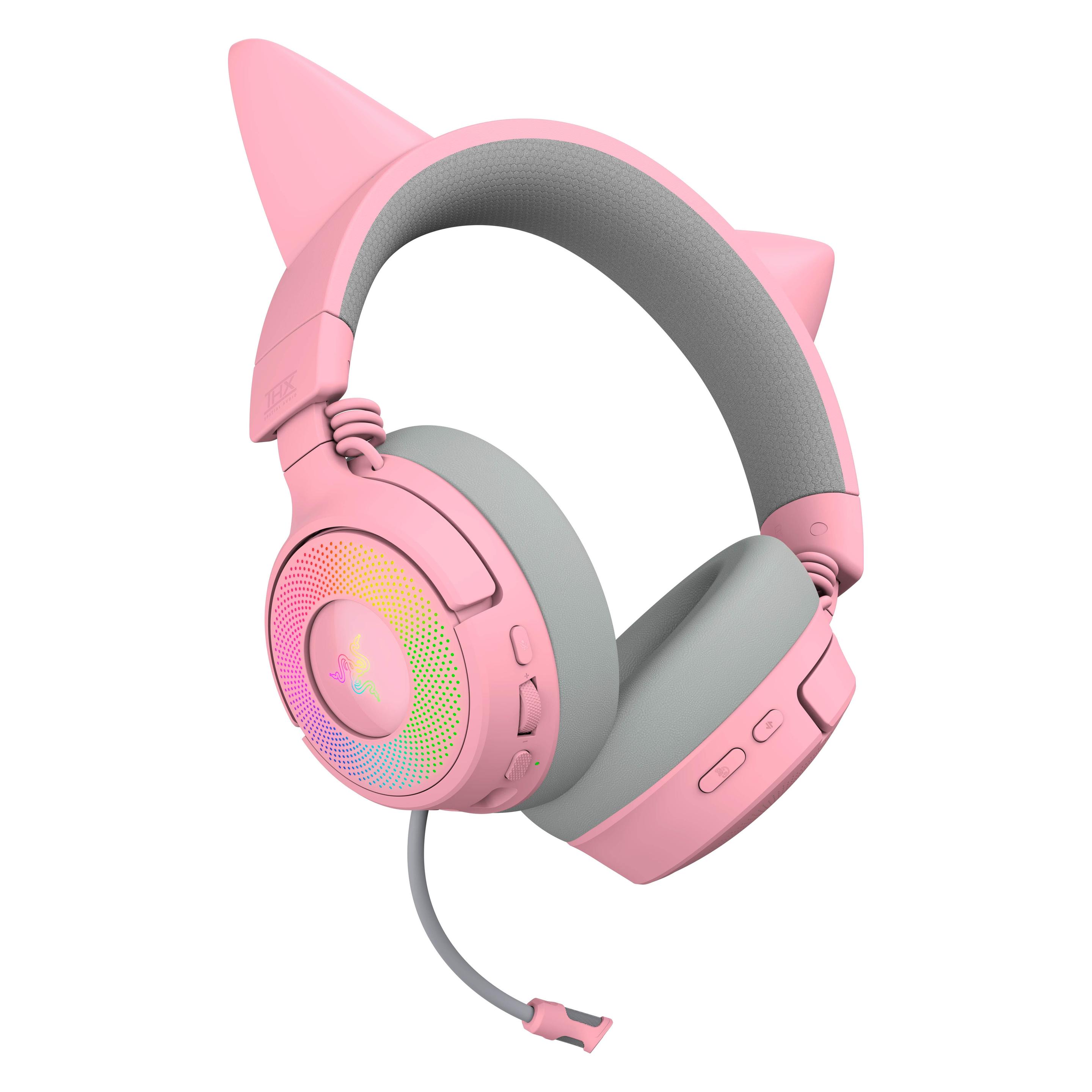 Razer Kraken Kitty V3 Pro (Kabelgebunden, Kabellos) (RZ04-05170200-R3M1)