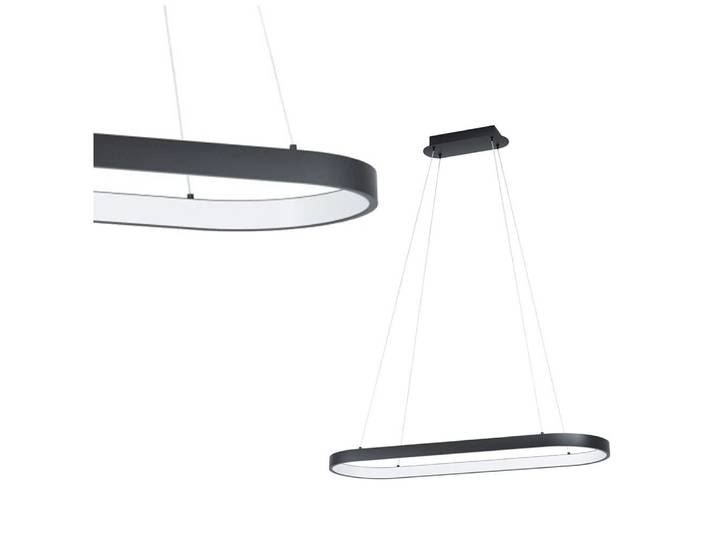 EGLO Codriales, Schwarz, Weiß, Schwarz, Weiß, Kunststoff, Stahl, Schwarz, LED, 27 W