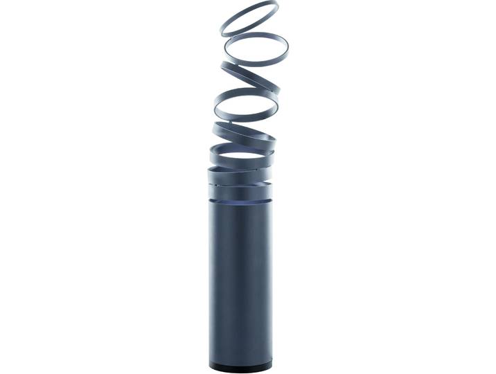 Designer-Tischlampe Artemide Decomposé Light E27 grau D 10 cm H 26 cm - Farbe: Dunkelgrau - Material: Aluminium