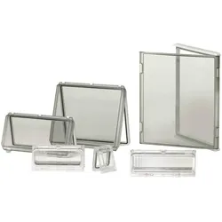 Fibox EKT 30-T-3FSH Gehäusedeckel Transparenter Deckel (L x B x H) 580 x 280 x 30 mm Polycarbonat Gr, Elektronikzubehör + Gehäuse, Transparent