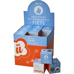 Schlürf Tee Fiete No. 11 Wasserminze & Eisenkraut, BIO, Kräutertee, 45,9 g, 27 Pyramidenbeutel