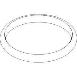 Dornbracht Ring 58x6,5 chrom 092810023-00