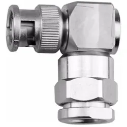 Telegärtner BNC-Kabelwinkelstecker 50 Ohm, Audio Stecker