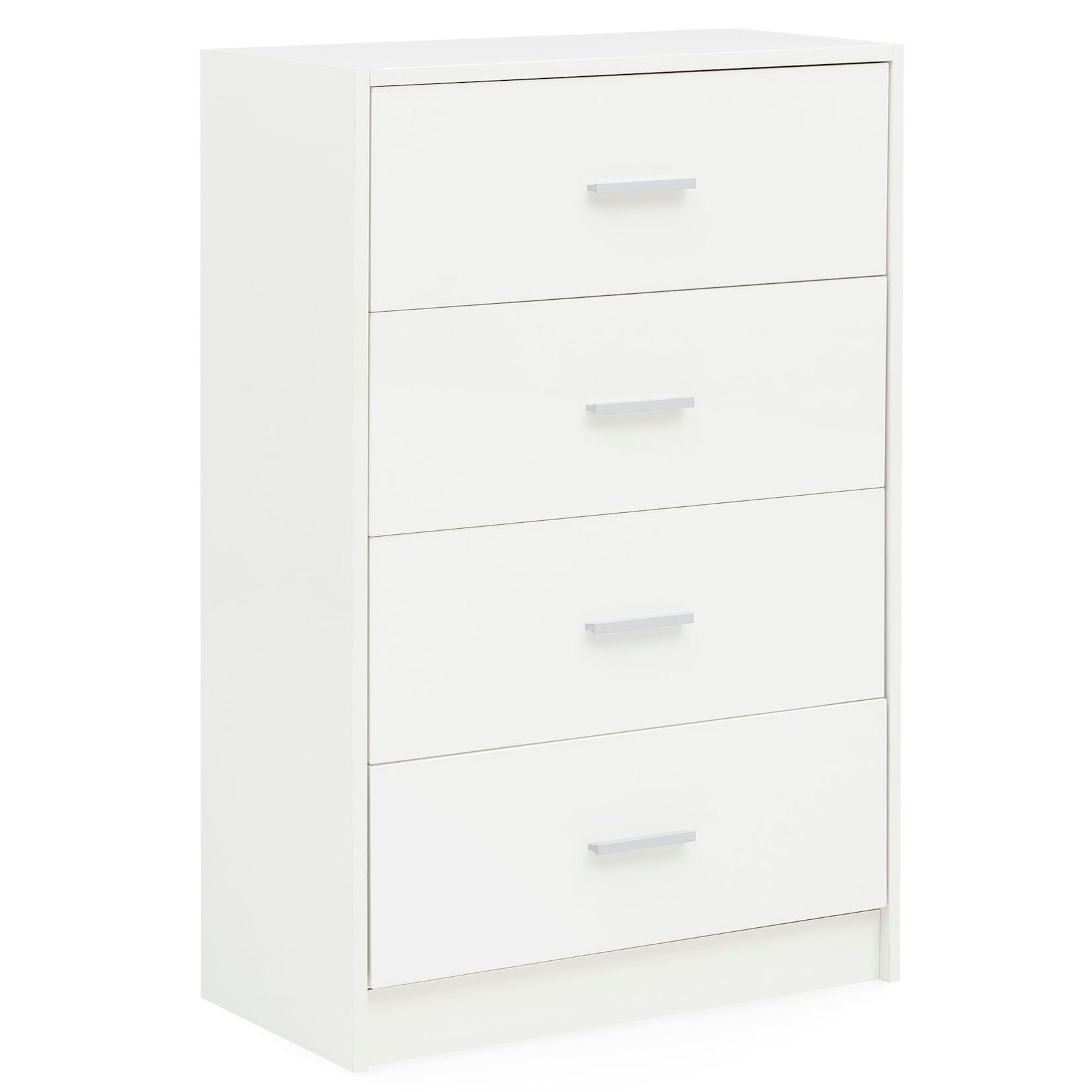 KADIMA DESIGN Hochglanz Sideboard, 4 Schubladen, modern, zeitlos, vielseitig einsetzbar.