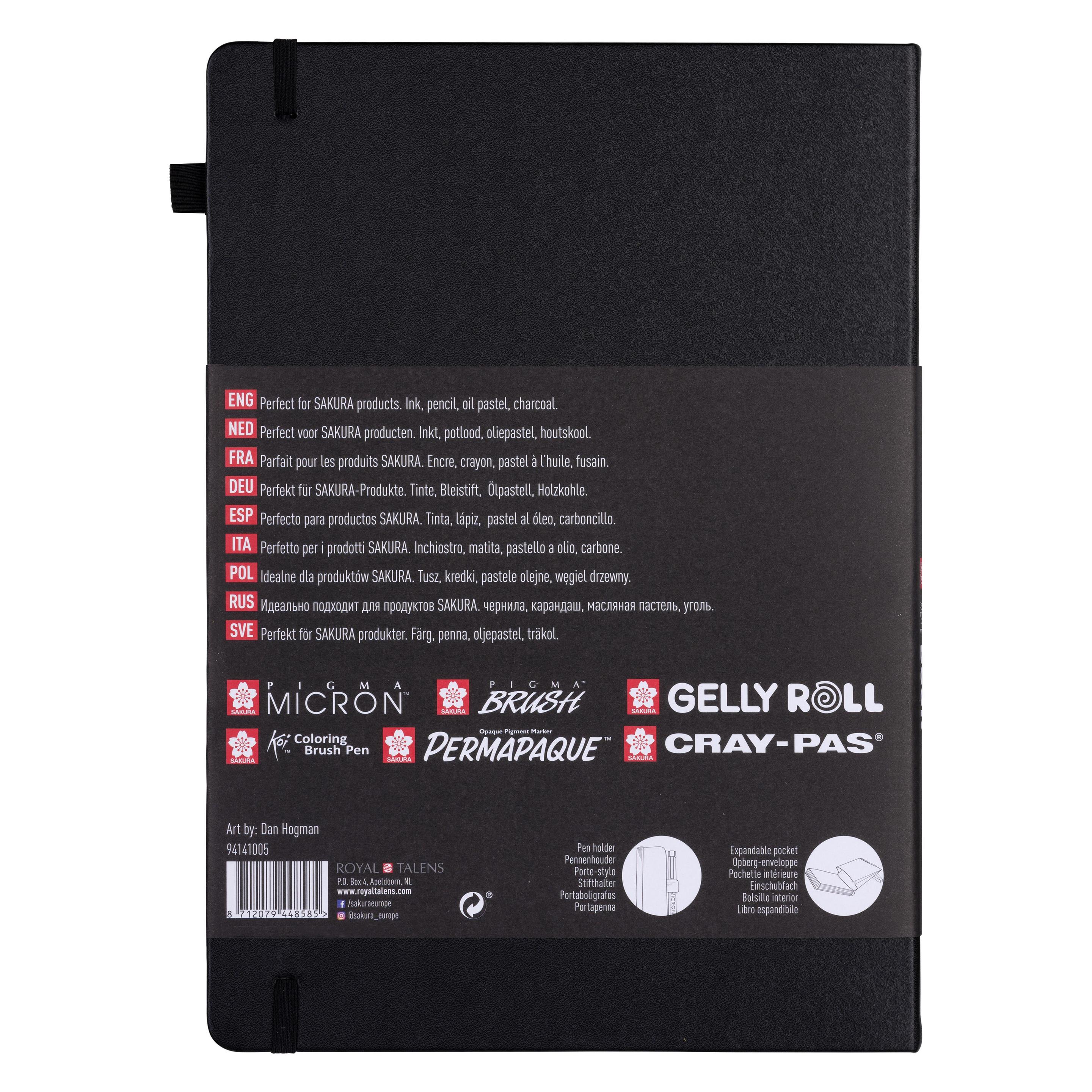 Sakura Sketch Notebook (A4, Blanko, Harter Einband) (94141005)