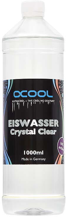 Alphacool Eiswasser Crystal Clear UV-aktiv Fertiggemisch 1000ml