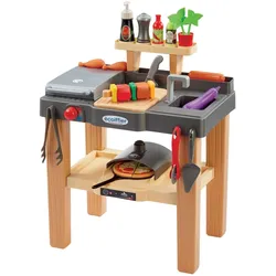Ecoiffier Sommerküche mit Grill und Pizzaofen, 27-tlg.