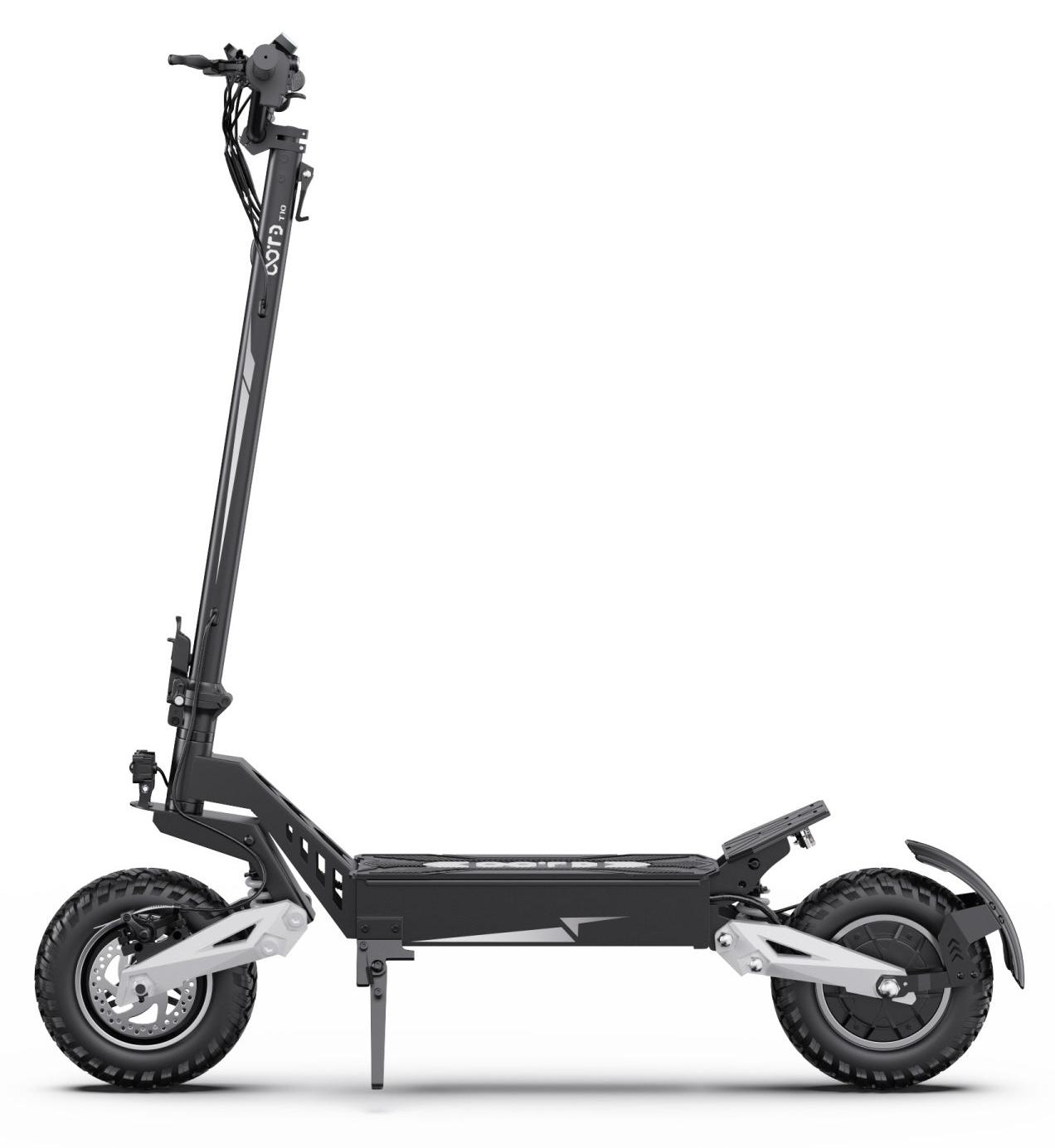 E-Scooter OOTD T10 48V13.5Ah Akku klappbar schwarzgrau