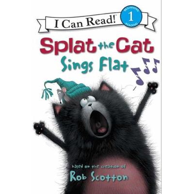 Splat the Cat: Splat the Cat Sings Flat, Taschenbuch von Rob Scotton, HarperCollins, 978-0-06-197853-1