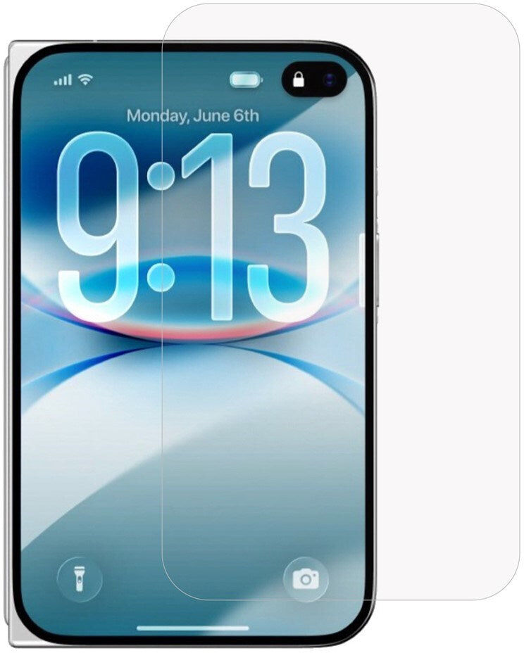 INCOVER Hærdet Beskyttelsesglas til iPhone Duo - Gennemsigtig