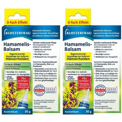 Klosterfrau Hamamelis-Balsam 2x 2x30 g Balsam