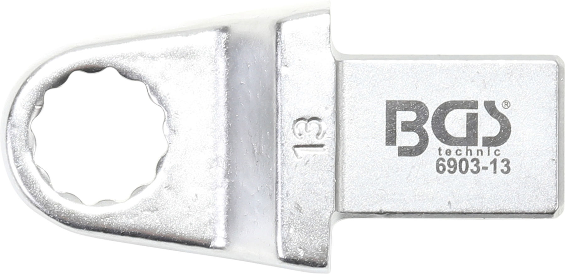 BGS Einsteck-Ringschlüssel 6903-13, 13 mm, Aufnahme 14 x 18 ; BGS technic)