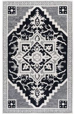 SAFAVIEH Handmade Heritage Vjola Traditional Wool Rug