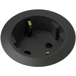 Kondator, Steckdosenleiste, Powerdot Mini - 1 Elektrisch, Schwarz (1x, 1.25 m)