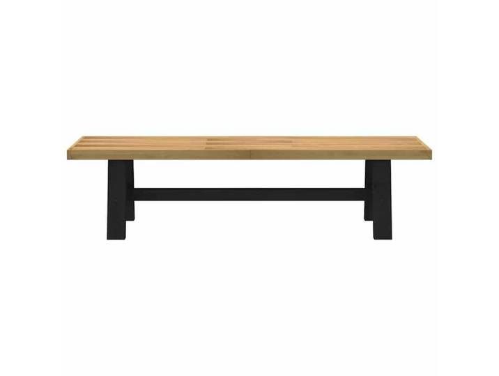 Bon plan  Banc - JILIHOT - Banc salle à manger à manger NOAIN pieds en forme de A 180x40x45cm massif pin Thome7966293