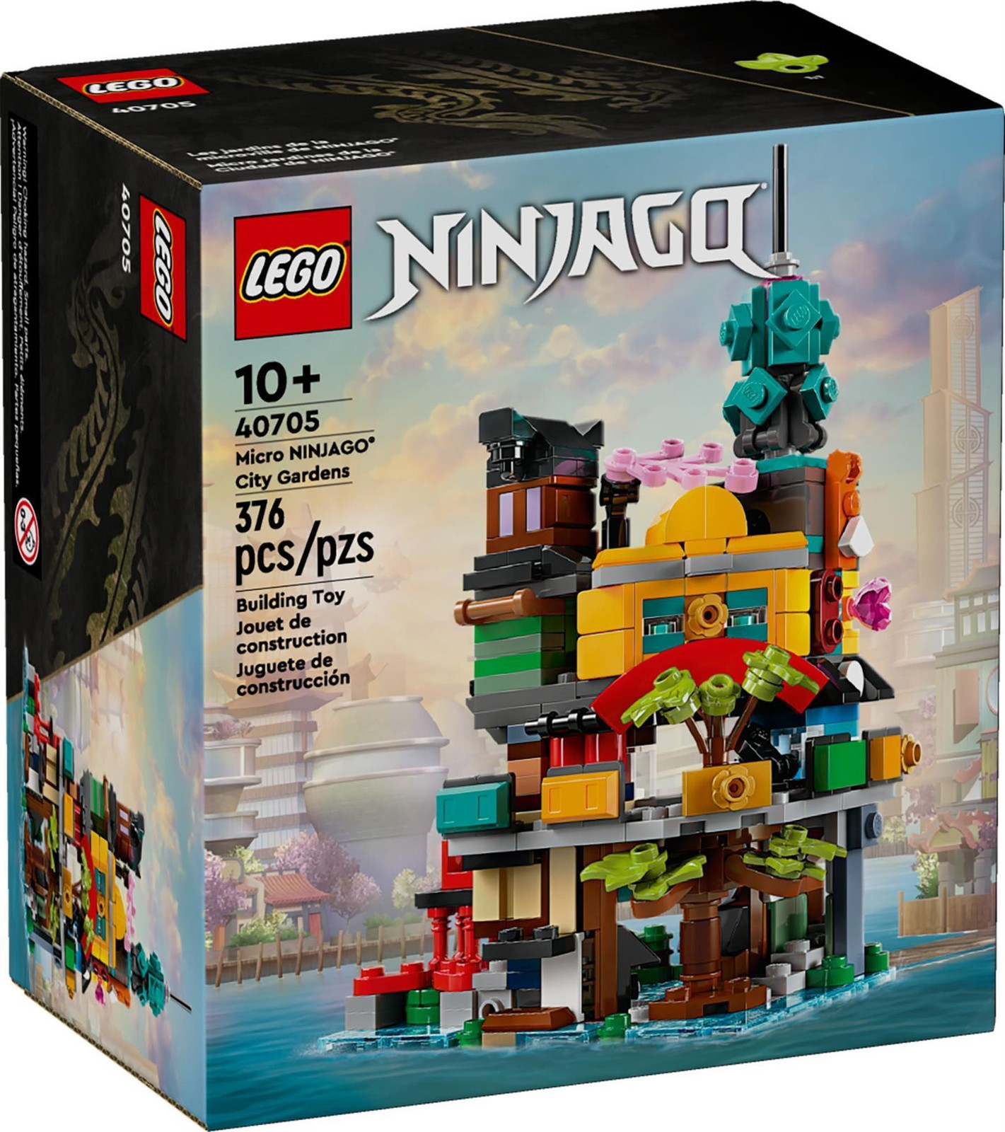 LEGO 40705 Miniatuurtuinen in Ninjago City