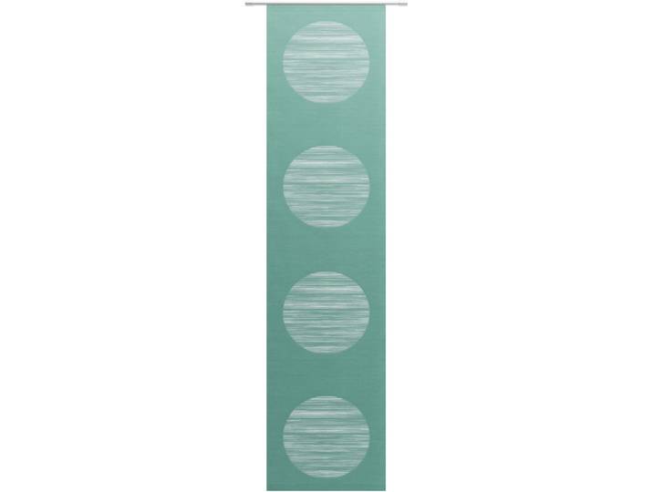 Neutex for you Padova, 1 Stück, Klettband, halbtransparent, Kreis-Motiv Klettband 1 Stk. tlg. inkl. Befestigungszubehör, Halbtransparent, Sauberer Abschluss, modern