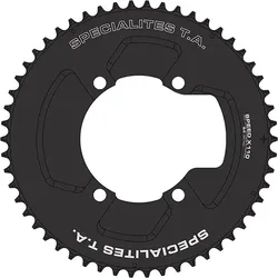 KETTENBLATT SPEED 2 X110, 50 SCHWARZ, AUßEN, 10/11-F, TA, PL-481103B9-50