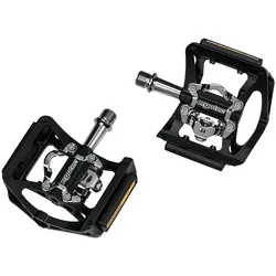 Alu-Pedal Ergotec EP-Serie Superlight schwarz, 9/16", mit Reflektoren