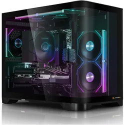 AURUMPC Gaming PC Intel Core i5-12600KF (1000 GB, 32 GB, Intel Core i5-12600KF), PC, Schwarz