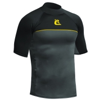 Cressi - Shield Rashguard Shirt - Herren - Farbe: Black/Grey - Größe: XL/5