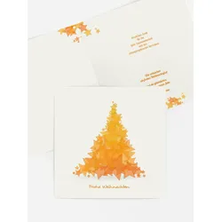 Weihnachtsgrußkarten geschäftlich selbst gestalten mit Spruch und Fotos im Onlinedesigner bei Meine-Kartenmanufaktur.de