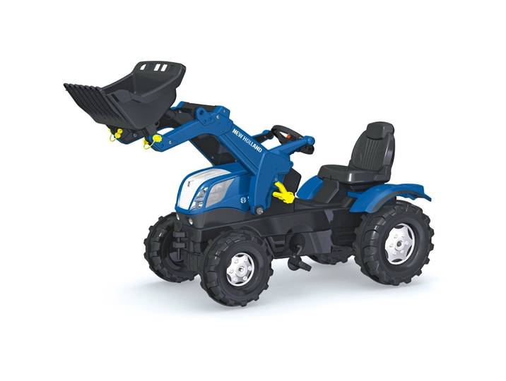 RollyFarmtrac New Holland Rolly Toys Blau Kunststoff - Farbe: blau/schwarz