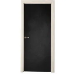 TÜRAUFKLEBER Beton - Schwarz - Grau - Strukturiert - Industriell Wanddeko 90x205 cm - Türtapete