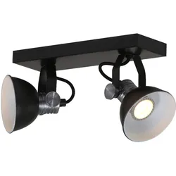 LED Wand Strahler Decken Leuchte rost braun Wohn Schlaf Zimmer Spot Lampe beweglich Steinhauer 1534ZW