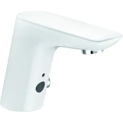 Kludi Balance Infrarot Waschtischarmatur 5220091  weiß/chrom, ohne Ablaufgarnitur, Netzbetrieb