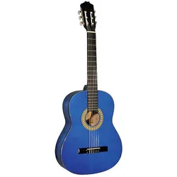 Kirkland Classic Modell 11 (Konzertgitarre, Chrom, Fichte, Nato), Gitarre, Blau