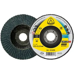 Klingspor, Schleifmittel, SMT 626 Supra - Schleifmopteller 125 x 22,23 mm (40)