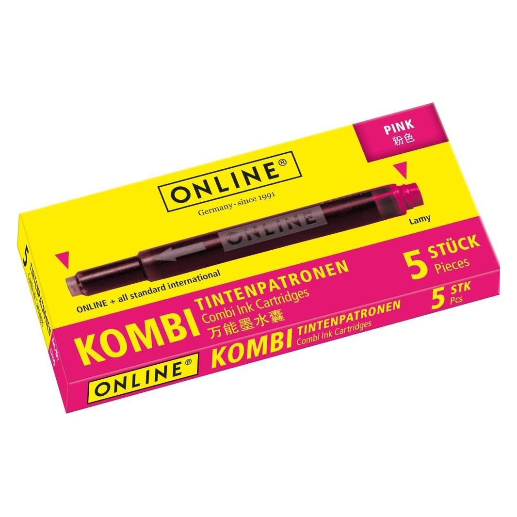 Online Tintenpatronen Kombi (Pink, 5 Stk.) (17175/12)