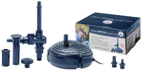 FIAP 2717 Aqua Active Mini SET 3000 Springbrunnenpumpe, Wasserspielpumpe 3000 l/h