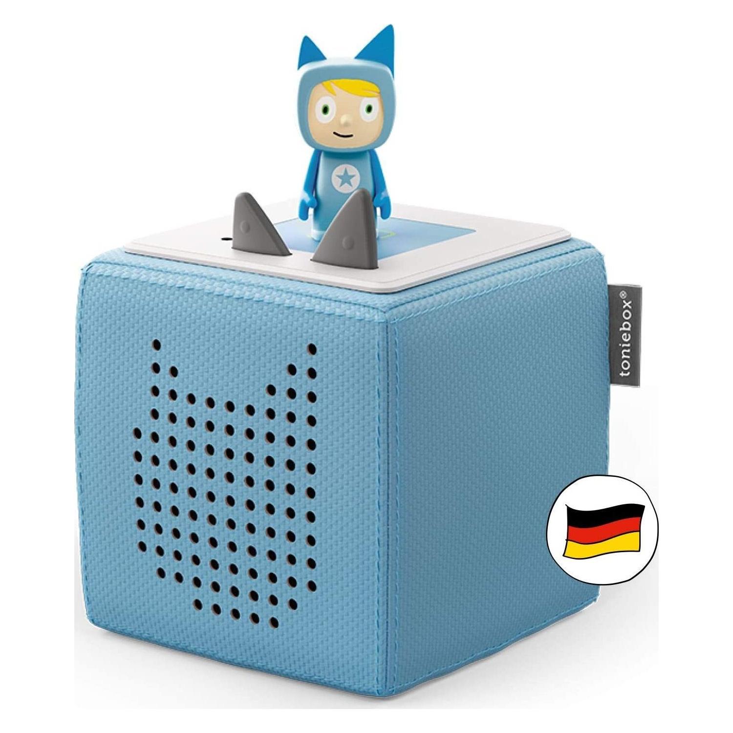 Tonies Toniebox Starterset Blau (Kreativ-Tonie) (03-0012)