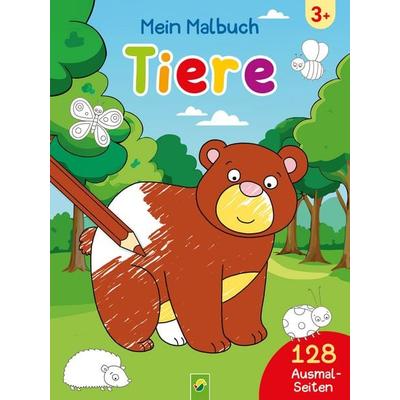 Mein Malbuch Tiere I Ab 3 Jahren, Taschenbuch von Schwager & Steinlein Verlag, Schwager & Steinlein, 978-3-8499-4794-1
