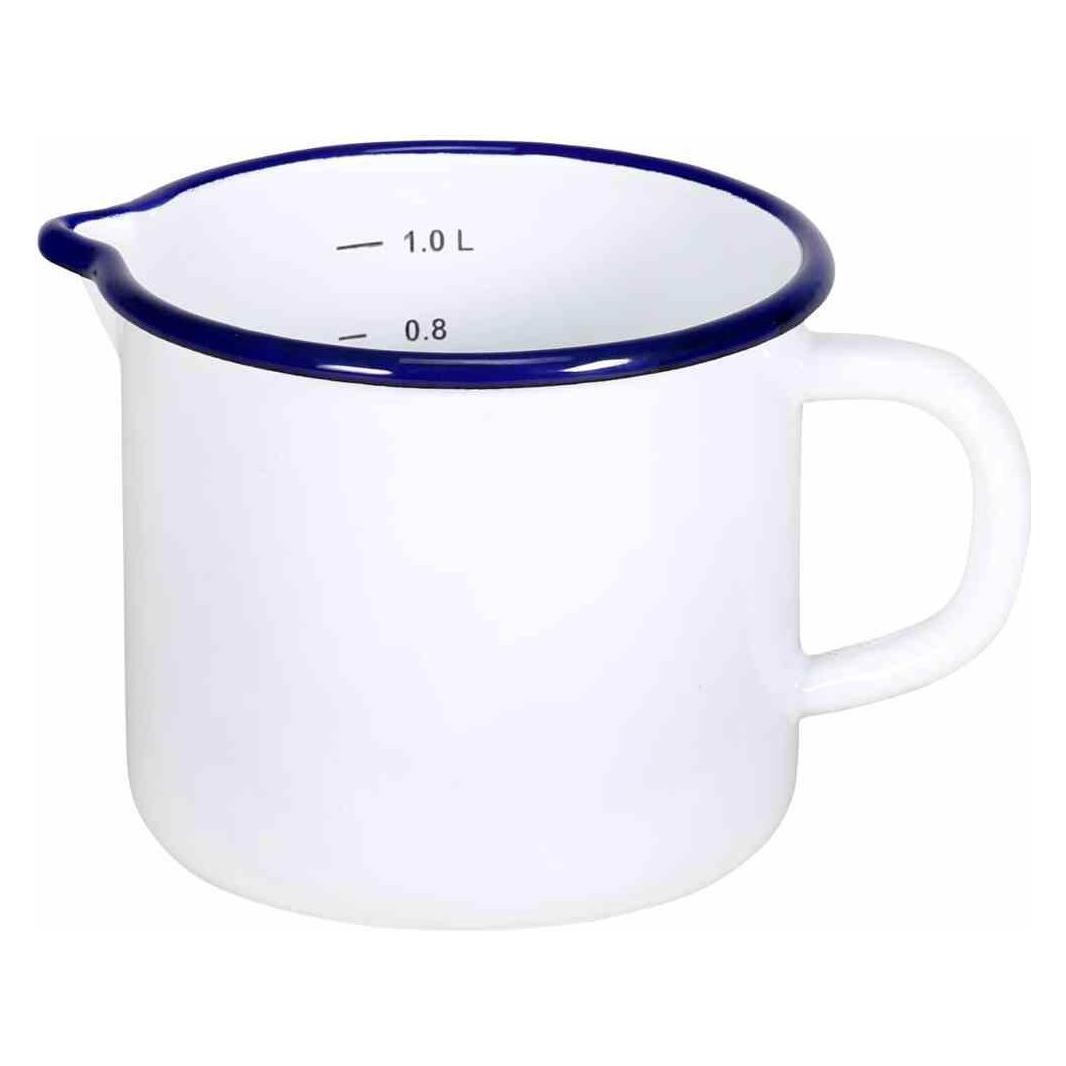 Krüger Karl 412/B Husum Milchtopf (Milchtopf, Emaille, 12 x 11 cm) (412/B)