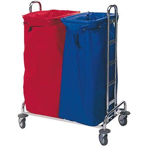 Meiko Reinigungswagen CR System Car 07, Abfallwagen, mit Müllsackhalter für 2x 120 Liter Säcke