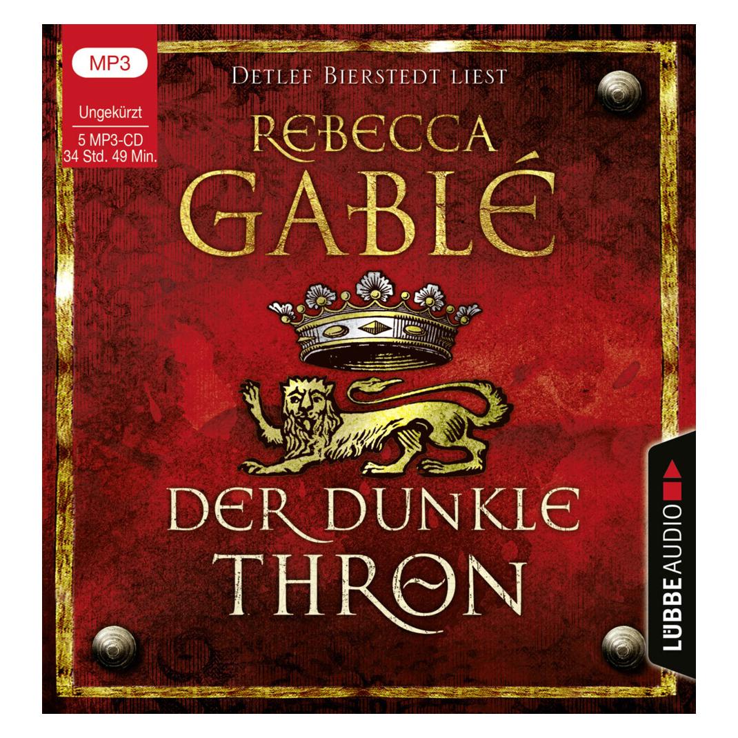 Lübbe Audio Der dunkle Thron (Detlef Bierstedt, Rebecca Gablé, Deutsch) (14606984)
