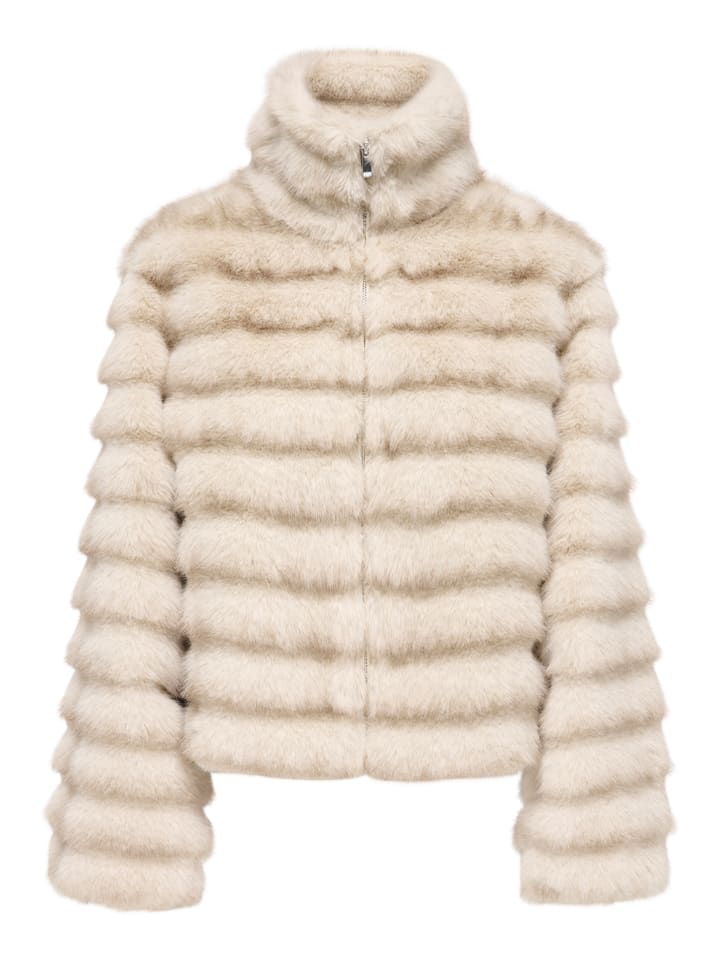 JDY Teddyjacke "Allie" in Beige - M