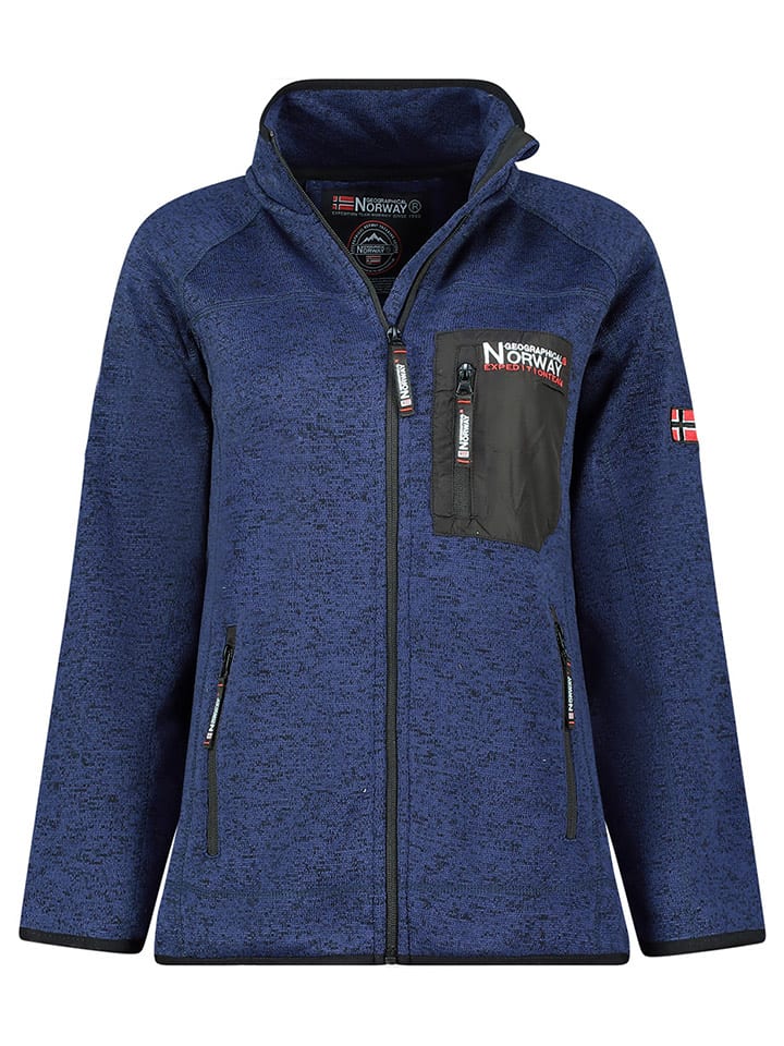 Geographical Norway Fleecejacke "Title" in Dunkelblau - L