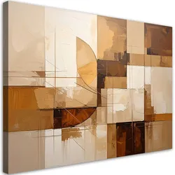 LEINWANDBILD 3D und geometrisch 90x60cm