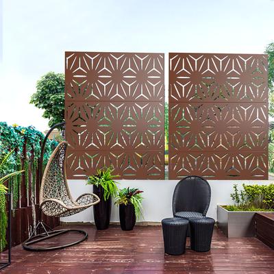 Dovelina Privacy Screen Free Standing Star