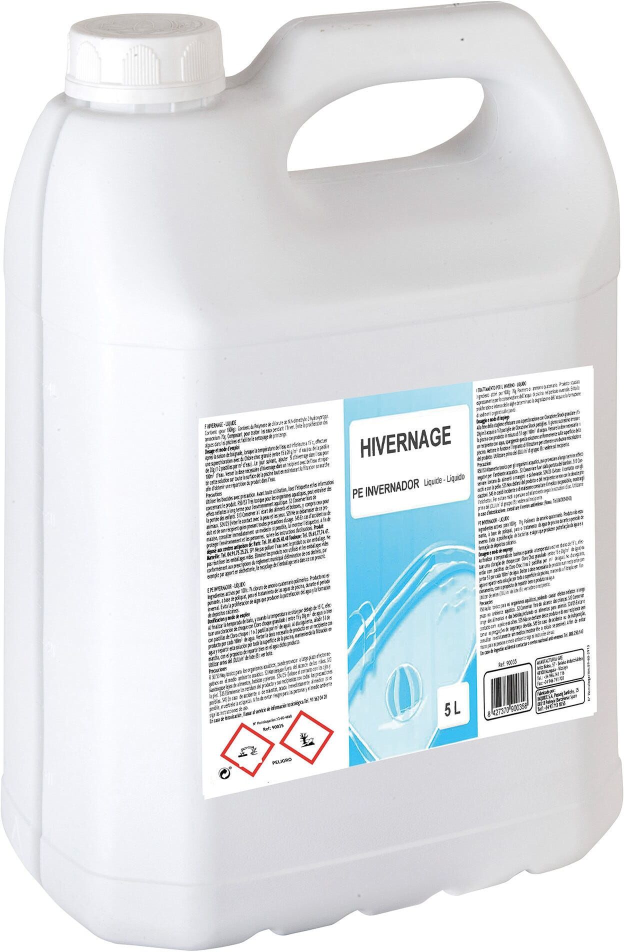 Gre' TRATTAMENTO INVERNO GRE LIQUIDO 5 l PER PISCINE