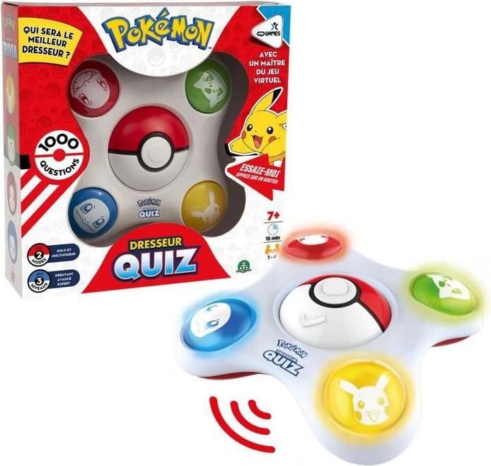 Pokémon Trainer Trivia Bordspel van Nintendo voor tot 4 spelers vanaf 7 jaar