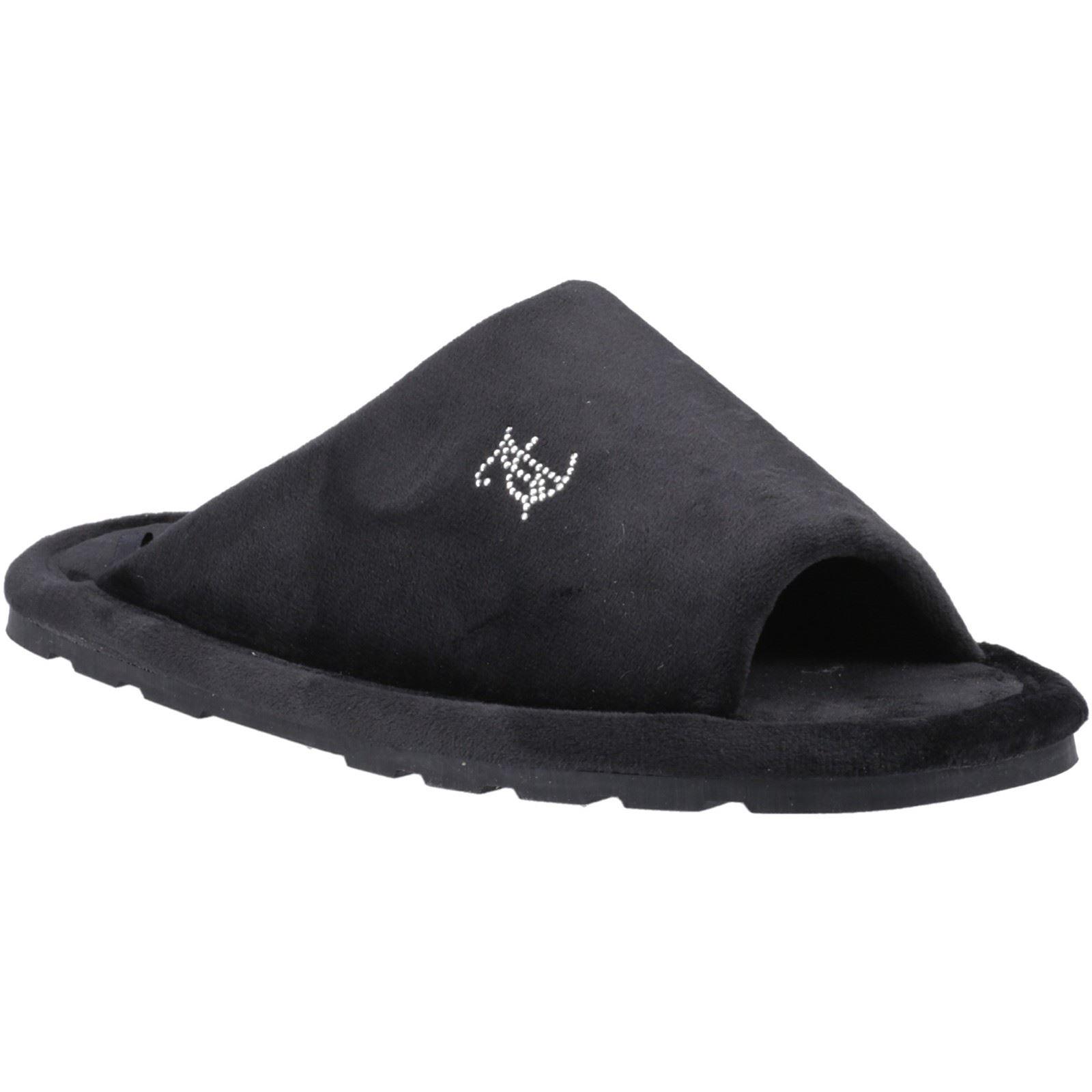 Juicy Couture Vivien TPU Frauen Schwarz Hausschuhe